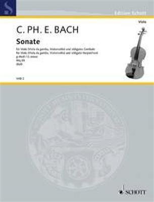 Carl Philipp Emanuel Bach: Sonata G Minor Wq88: Ensemble de Chambre