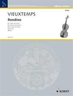 Henri Vieuxtemps: Rondino op. 32/2: Violon et Accomp.