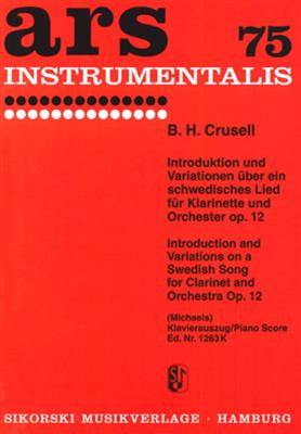 Bernhard Henrik Crusell: Introduction And Variations Op. 12: (Arr. Jost Michaels): Clarinette et Accomp.