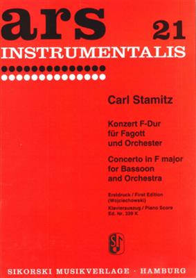 Carl Stamitz: Concerto For Bassoon And Orchestra: Basson et Accomp.