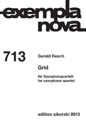 Gerald Resch: Grid 713: Saxophones (Ensemble)