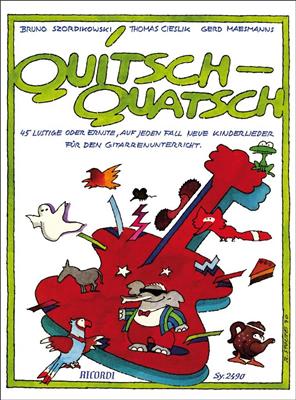 Bruno Szordikowski: Quitsch-Quatsch - Nur Buch: Solo pour Guitare