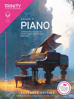 Piano Exam Pieces Plus Exercises 2023 Grade 7 Ext.