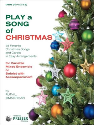 James Pierpont: Play A Song Of Christmas: (Arr. Ruth L Zimmerman): Solo pour Hautbois
