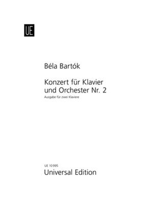 Béla Bartók: Piano Concerto No.2: Piano Quatre Mains