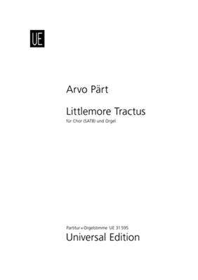 Arvo Pärt: Littlemore tractus: Chœur Mixte et Accomp.