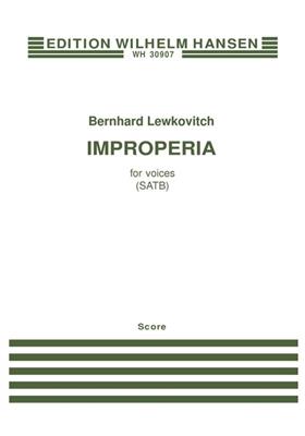 Bernhard Lewkovitch: Improperia: Chœur Mixte et Accomp.