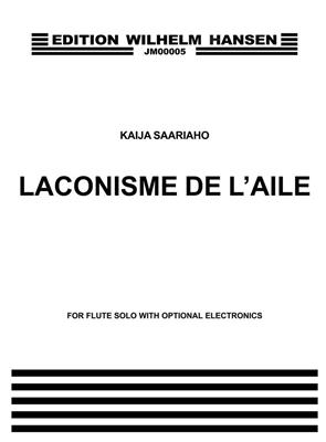 Kaija Saariaho: Laconisme De L'Aile: Flûte Traversière et Accomp.