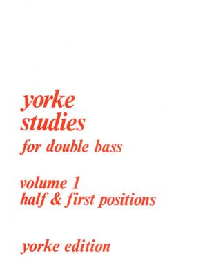 Slatford: Yorke Studies For Double Bass: Solo pour Contrebasse