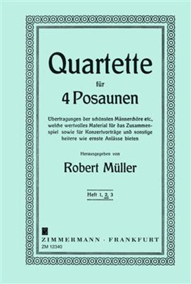 R. Muller: Ausgewahlte Quartette 2: Trombone (Ensemble)