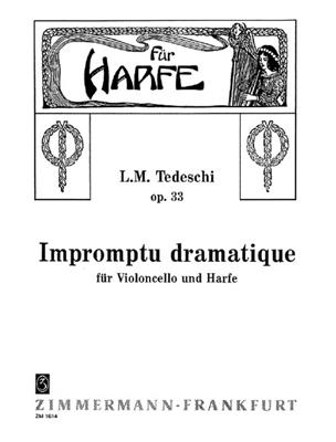 Luigi Maurizio Tedeschi: Impromptu dramatique op. 33: Violoncelle et Accomp.
