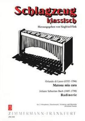 Johann Sebastian Bach: Badinerie: (Arr. Winfried Funda): Percussion (Ensemble)