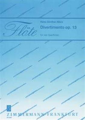 Hans-Günther Allers: Divertimento op. 13: Flûtes Traversières (Ensemble)