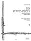 Louis Moyse: 10 Petites Pièces Vol.1: Flûte Traversière et Accomp.