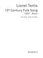 Lionel Tertis: 15th Century Folk Song (Arr. Lionel Tertis): Trio pour Pianos