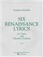Gunther Schuller: 6 Renaissance Lyrics (1962): Orchestre de Chambre