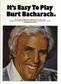It's Easy To Play Burt Bacharach: Solo de Piano