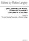 English Organ Music Volume Three: Orgue