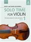 Kathy Blackwell: Solo Time For Violin Book 1: Violon et Accomp.